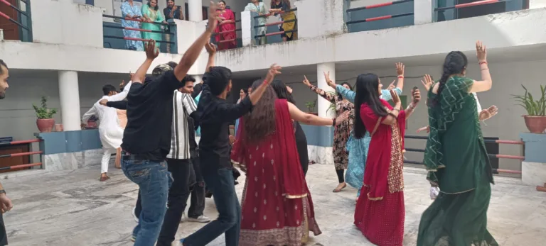 Trikuta Degree College Celebrates Navratri with Vibrant Garba and Cultural Festivities