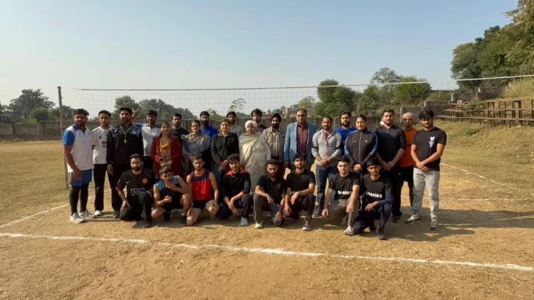 Trikuta College of Physical Education Hosts SAAHAS 2024 Sports Meet at the College Campus