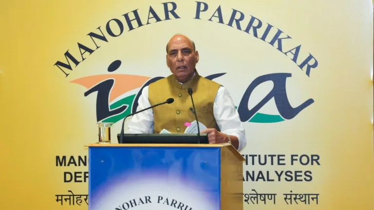 Rajnath Singh Urges ‘Adaptive Defence’ Strategy to Counter Rising Cyber, Drone, and Hybrid Threats