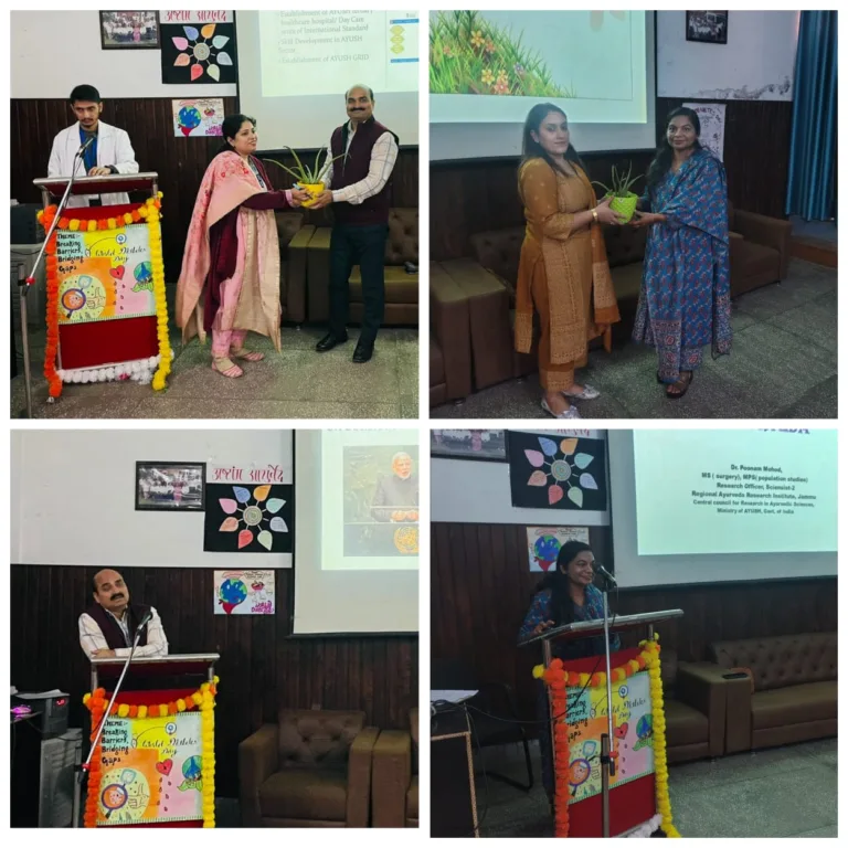 Guest lecture were organized for Transitional Curriculum  in JIAR