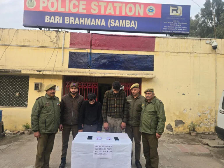 Police Arrest Two Drug Peddlers, Recover 29.78 Grams of Heroin