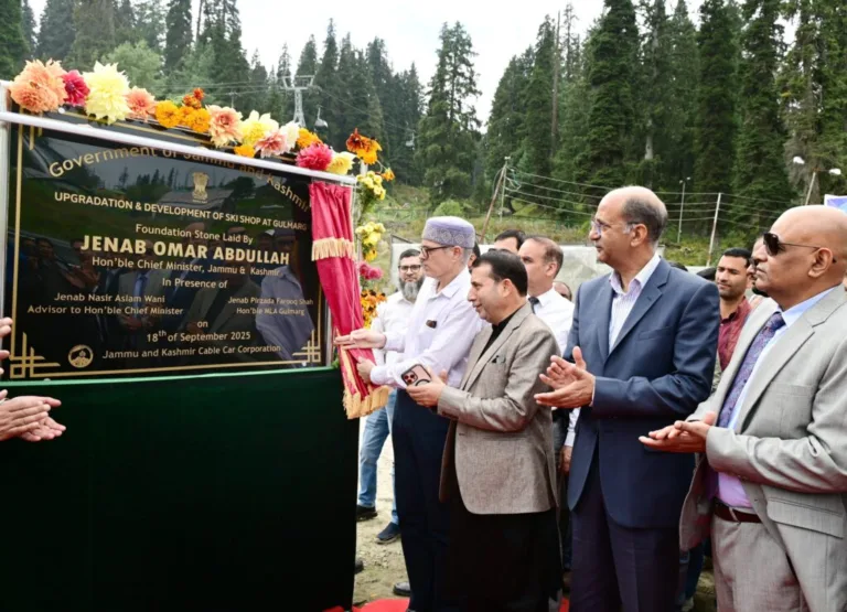 CM Omar Abdullah’s Vision for Gulmarg Convention Centre