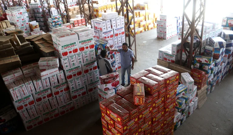 Kashmir Apple Prices Nosedive In Jammu Fruit Mandi Amid Supply Chain Disruption
