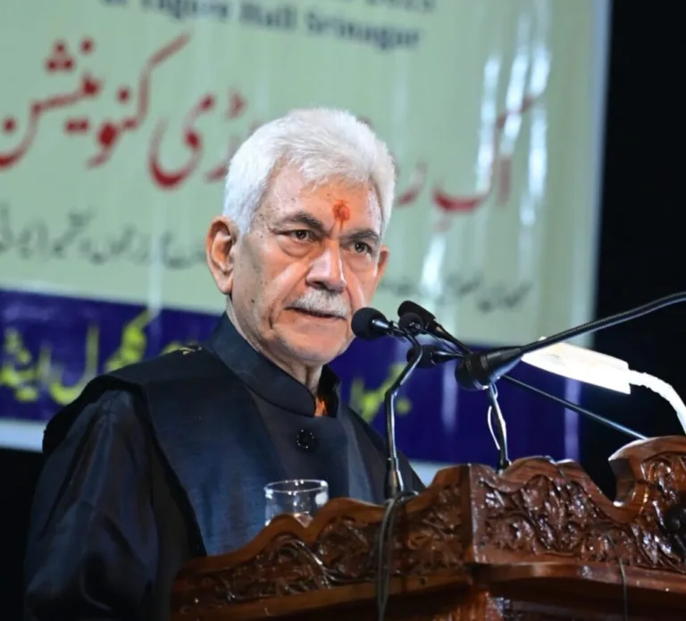 Ending Terrorism is Everyone’s Duty, Says LG Manoj Sinha