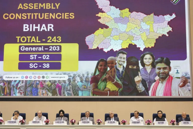 Bihar Assembly Elections to Be Held in Two Phases on November 6 and 11, Counting on November 14