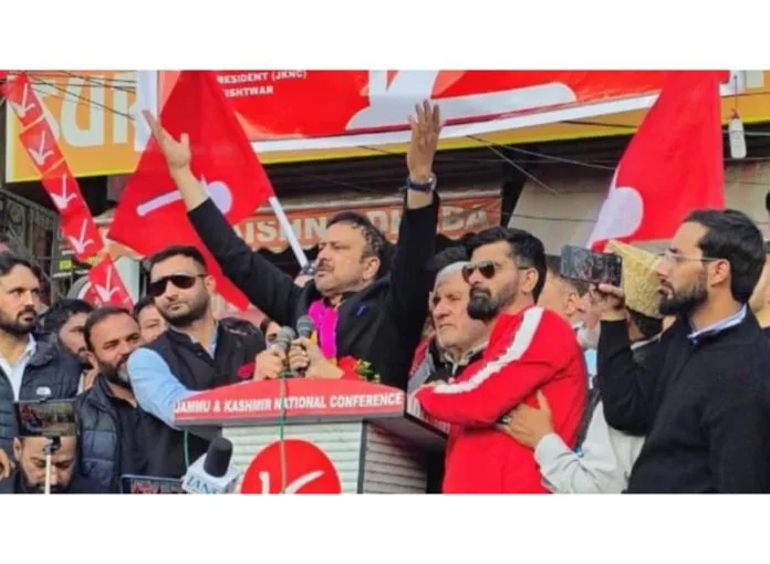 page5-3-18-696×510 Sajjad Kichloo celebrated in Kishtwar after his Rajya Sabha victory