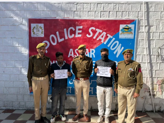 Doda Police recover stolen motorcycle in swift operation