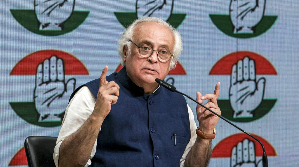 Congress Leader Jairam Ramesh addressing environmental concerns