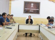 Deputy Commissioner, Sham Chairs Meeting to Review Preparations for 80th Independence Day Celebrations