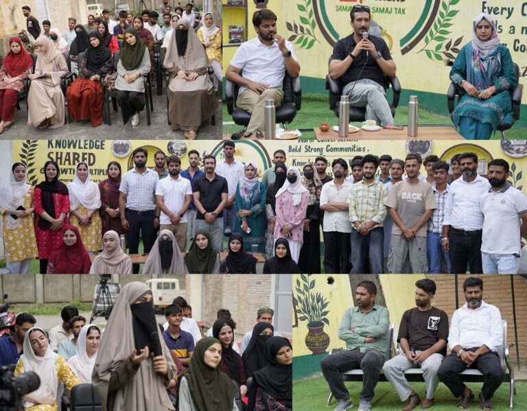 ‘Nun Chai Talks’ encourages Bandipora youth to Dream Big as Entrepreneur Jibran Khan shares Inspiring Journey
