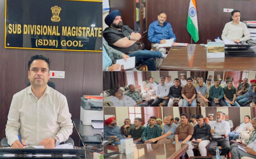 SDM Gool reviews arrangements for Independence Day 2026 celebrations