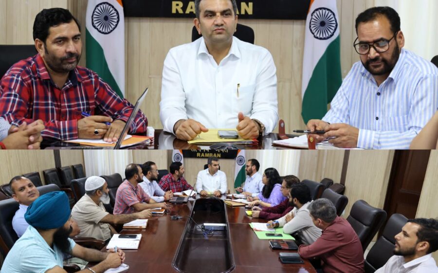 DC Ramban reviews implementation strategy for MY Bharat initiative, calls for maximum youth registration