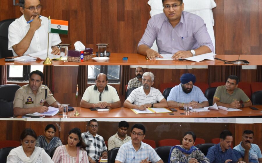 DM Reasi reviews NCORD measures, reaffirms commitment to drug-free district