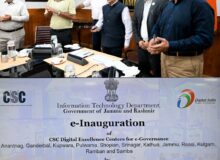 Chief Secy inaugurates ‘CSC Digital Excellence Centres’ across districts