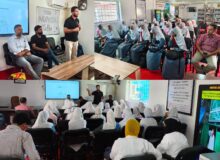 Learning Beyond Classrooms: GHSS Ajas students explore Waqar Knowledge Centre Bandipora
