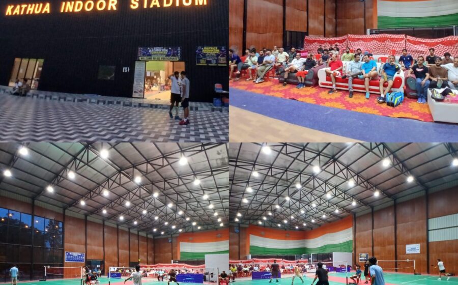 District Badminton Tournament Kathua-2026 enters knockout stage
