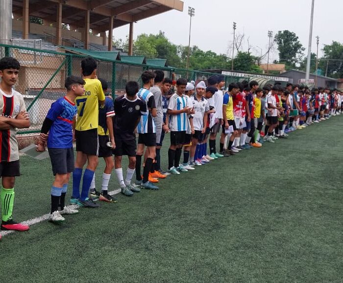 J&K Sports Council Begins Junior Boys Football Trials for National Championship