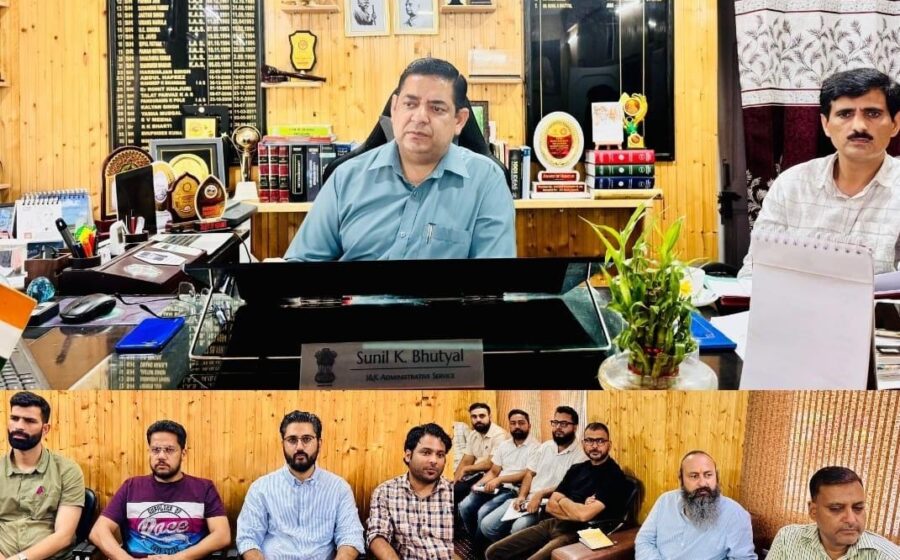 ADC Bhaderwah Convenes Review on PWD Development Works