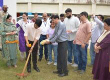 JMC Launches ‘Catch Rain’ Campaign at Government High School, Gandhi Nagar
