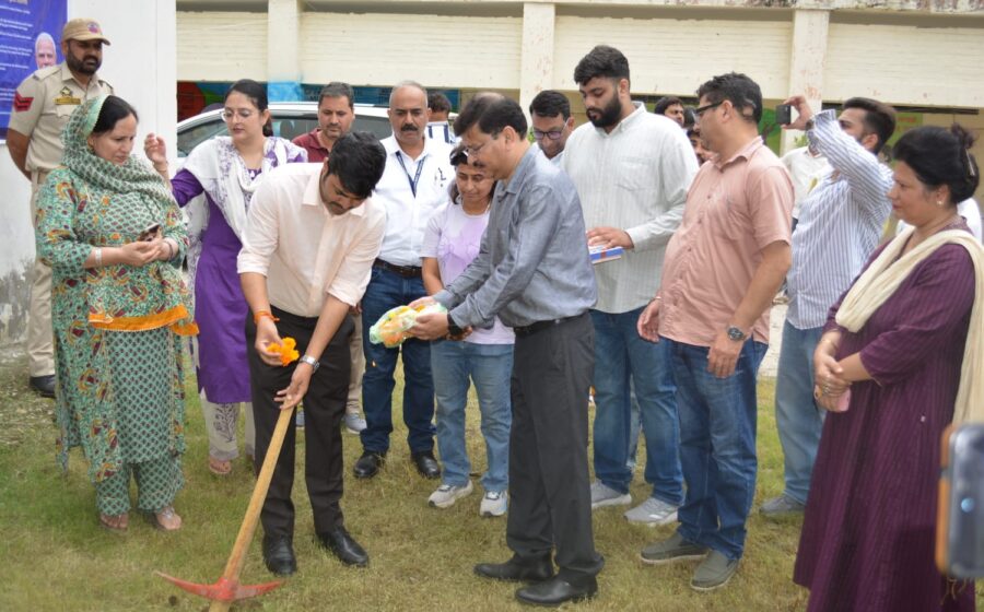 JMC Launches ‘Catch Rain’ Campaign at Government High School, Gandhi Nagar