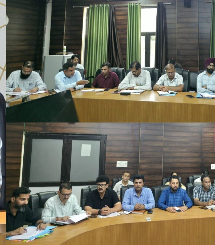 DC Kishtwar reviews progress of LADP, CSR and R&R works of Hydroelectric Projects