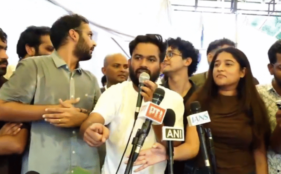 “Jhukti hai duniya, jhukaane vaala chahiye,” CJP founder Abhijeet Dipke says will continue protests after Education Minister resigns