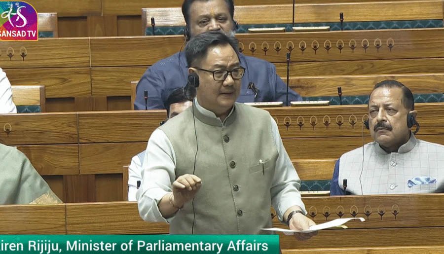 Kiren Rijiju says govt will pass Public Examinations Bill without discussion if Opposition refuses to participate