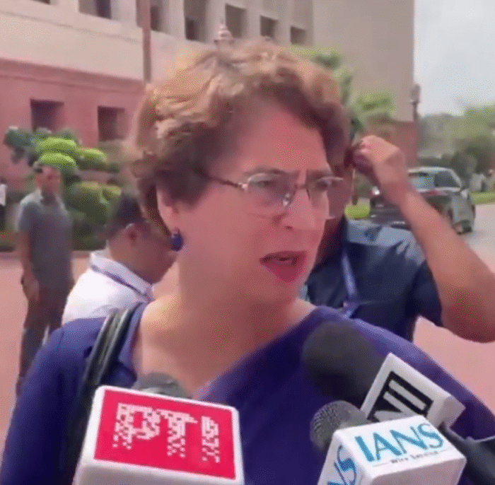 “Toh fayda kya hua?” Priyanka Gandhi Vadra slams reports of FIR on students in states; says new exam bill ‘pointless’