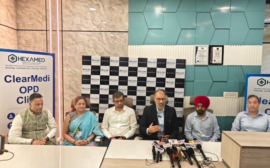 ClearMedi Healthcare Launches Super Specialty OPD Centre in Jammu at HexaMed with “Pay What  You Wish” Consultation Initiative
