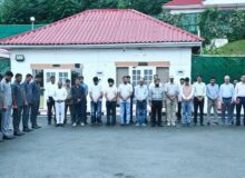 SRINAGAR, AUGUST 01: Lieutenant Governor Shri Manoj Sinha and officers and staff of Lok Bhavan today condoled the sad demise of Shri Uttam Singh.