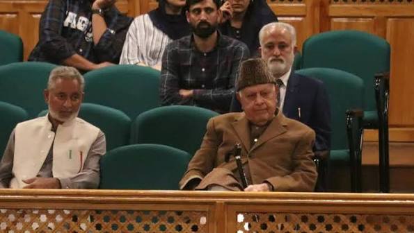 Jammu And Kashmir Assembly | NC Prez Dr Farooq Abdullah Appears In Speaker’s Gallery