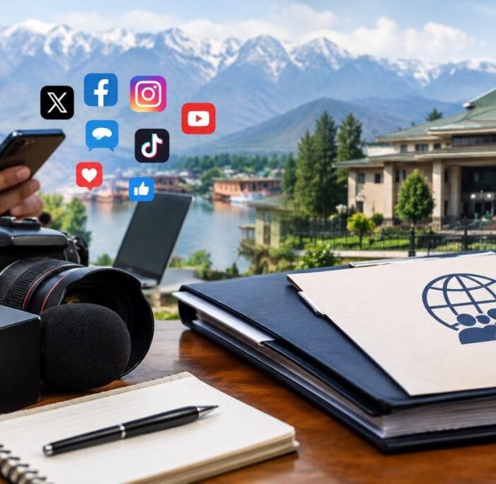 J&K To Draft Guidelines Regulating Social Media Journalists