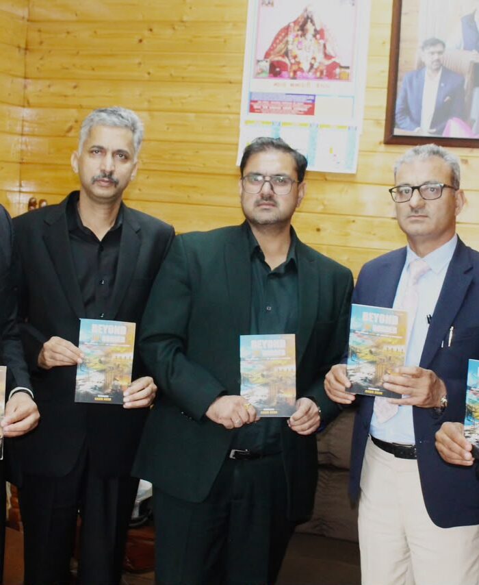 The Book “BEYOND THE BORDER” by Journalist Mohd Aaqib Khan Released at Civil Secretariat, Srinagar
