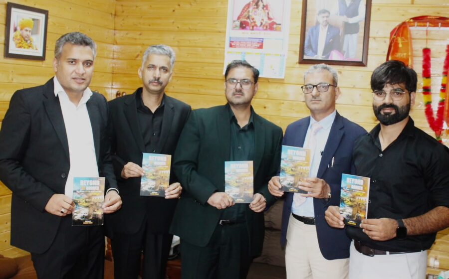 The Book “BEYOND THE BORDER” by Journalist Mohd Aaqib Khan Released at Civil Secretariat, Srinagar