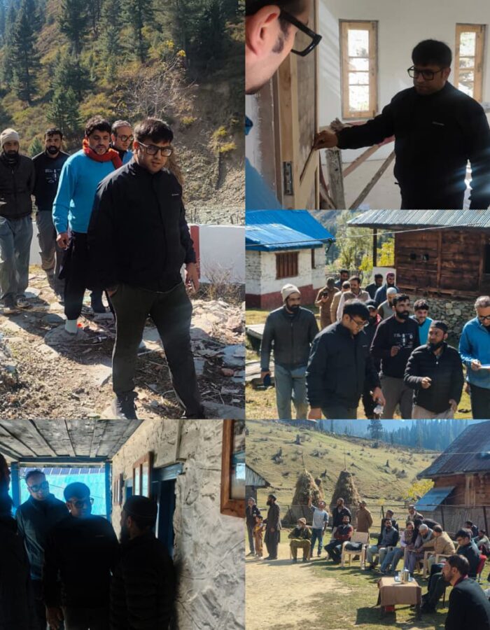 DC Kupwara visits Border Village Kumkadi, reviews Winter Preparedness Directs for organising specialised Health and Service Delivery Camps