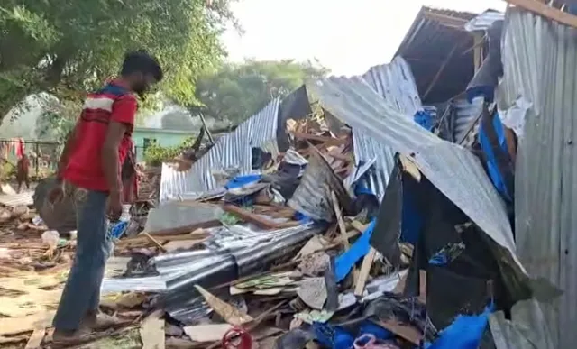 Nearly A Dozen Rohingya Structures On Forest Land Demolished In Jammu