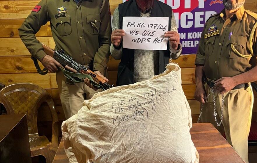 Anantnag Police Continues Crackdown on Drug Menace; Two Cases Registered, Narcotics Recovered