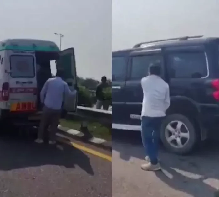 Rahul Gandhi’s Convoy Involved In Minor Collision On Purvanchal Expressway; Cong Leader Safe