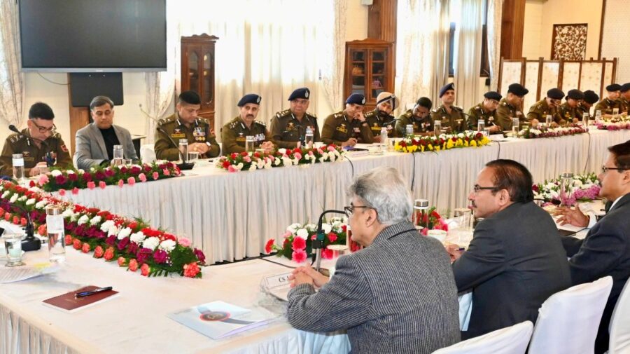 Lieutenant Governor Chairs High-Level Review Meeting of Security & Administrative Apparatus of Kashmir Division