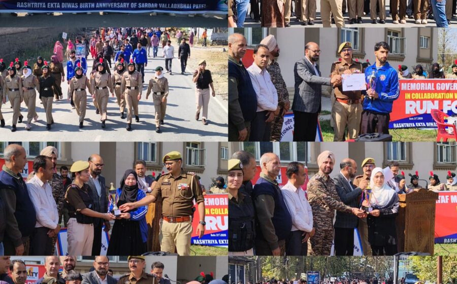 Kulgam Police Celebrates National Unity Day