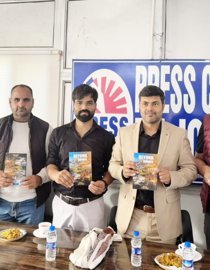 DC Rajouri Appreciates Journalist Aaqib Khan’s Book Beyond the Border at Press Club Rajouri