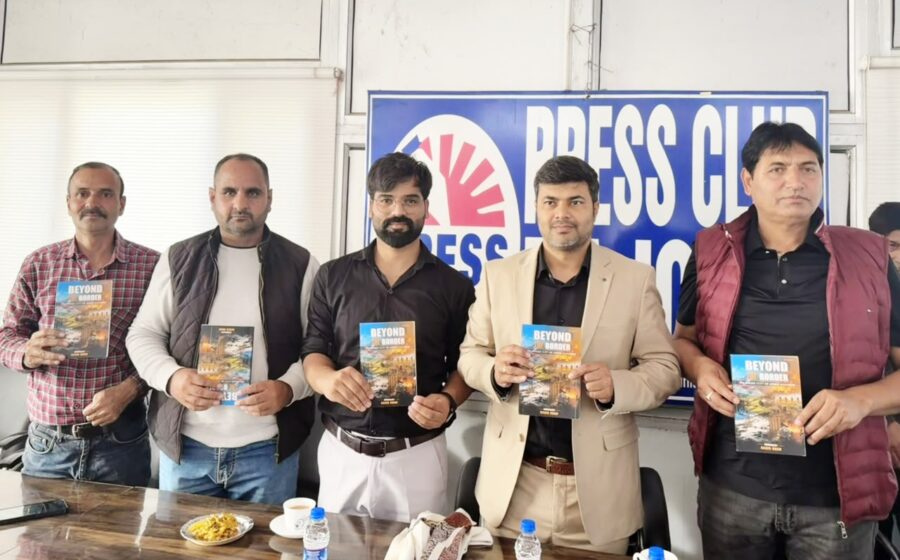 DC Rajouri Appreciates Journalist Aaqib Khan’s Book Beyond the Border at Press Club Rajouri