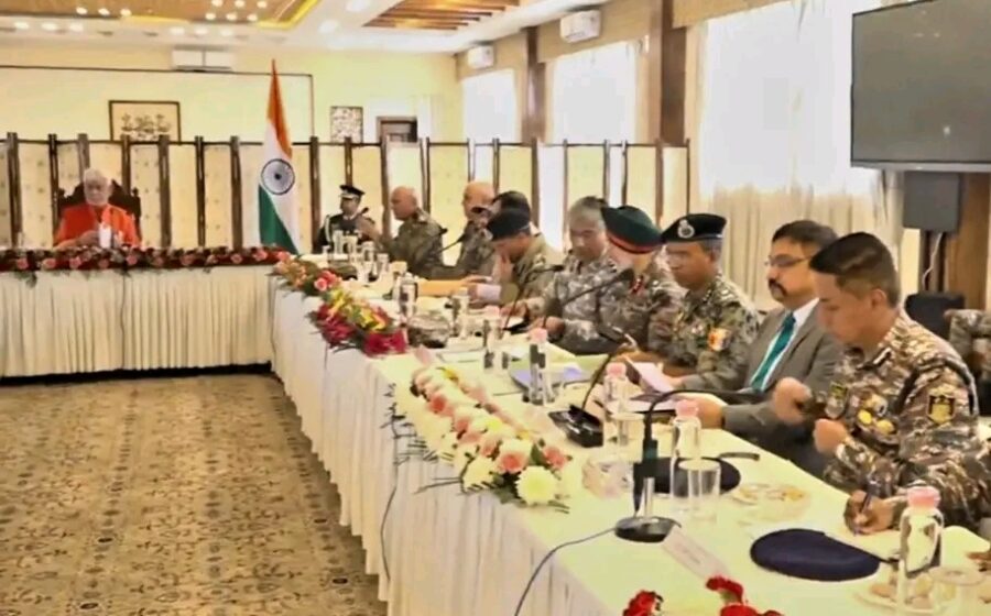 LG Sinha Chairs Unified Headquarters Meet, Security Situation Reviewed In J&K