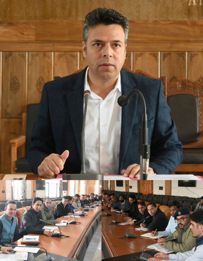 DC Anantnag reviews arrangements for ‘Run for Unity’ on October 31, urges People to participate