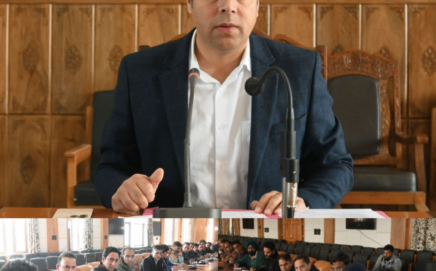 DC Anantnag reviews arrangements for ‘Run for Unity’ on October 31, urges People to participate