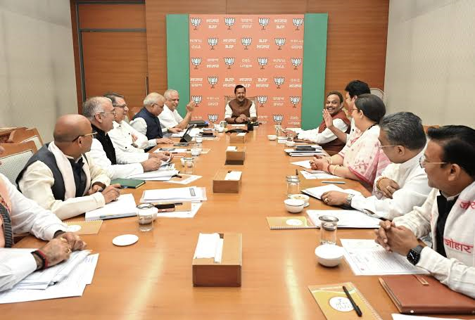 Nitin Nabin Chairs BJYM’s National Executive Meeting
